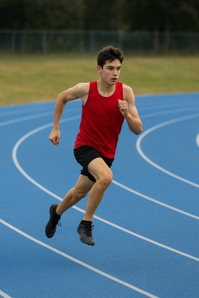 Programme d’intervalles 150 200 m pour jeunes sprinteur