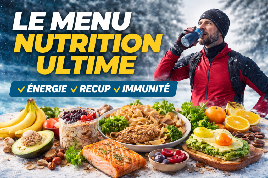 Menu nutrition hivernal pour coureurs