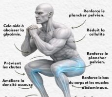 Squats, renforcement musculaire, perte de poids, fitness