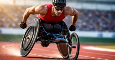Technique complète pour courir en fauteuil