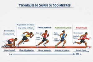 Technique du 100 mètres : maîtrisez chaque phase pour courir plus vite