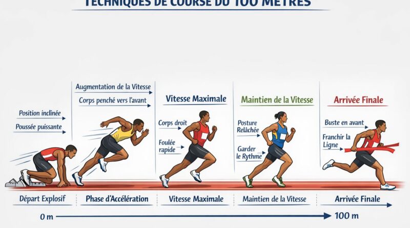 Technique du 100 mètres