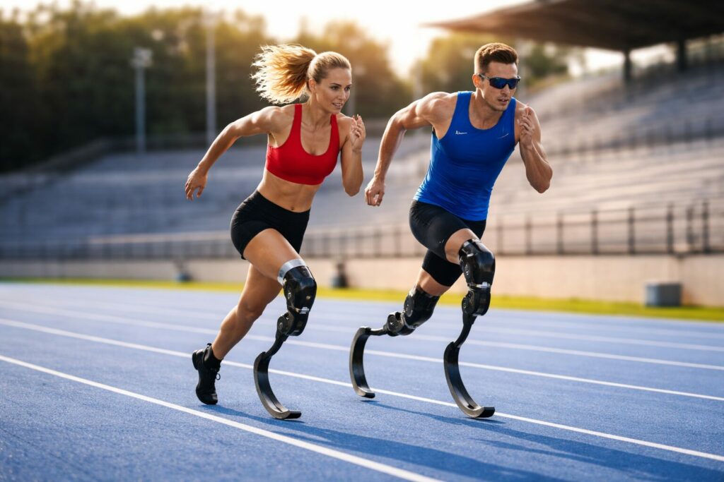 Techniques pour courir avec une prothèse