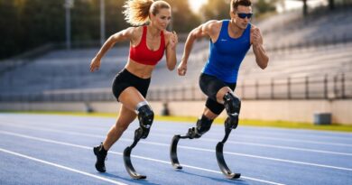 Techniques pour courir avec une prothèse
