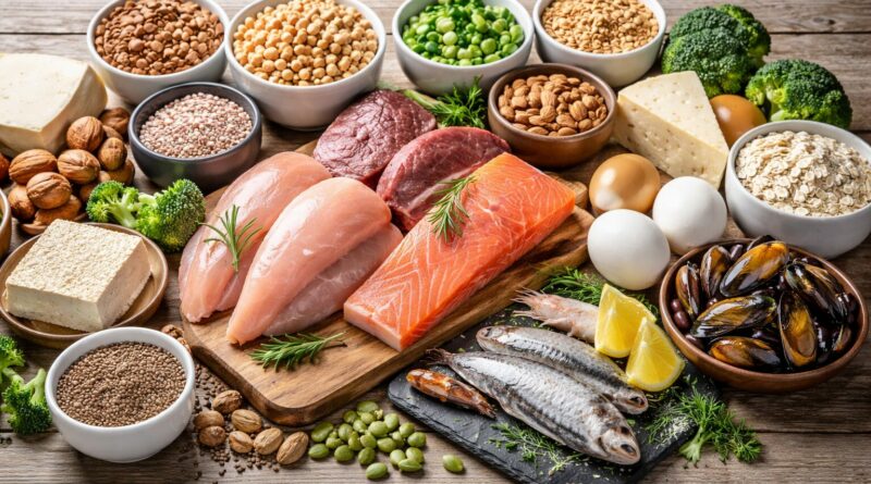 Protéines pour 100g, aliments riches en protéines